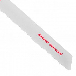 Полотна универсальные для сабельной пилы S1122VF, 200/1.8-2.5 мм, Bimetal, 2 шт, Pro Matrix