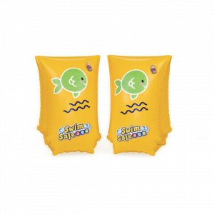 Нарукавники для плавания "Шаг С" 30х15 см, 5-12 лет, BESTWAY, 32110