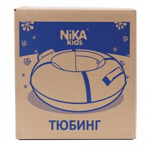 Тюбинг-ватрушка, 85 см, красный/желтый, верх ПВХ, Nk, ТБ1К-85/КЖ2