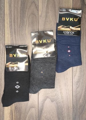 Носки мужские 074, хлопок (цвета в ассортименте)