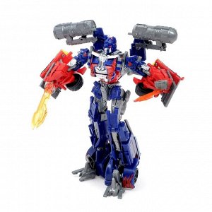 Робот-трансформер «Автобот» с оружием, цвет синий