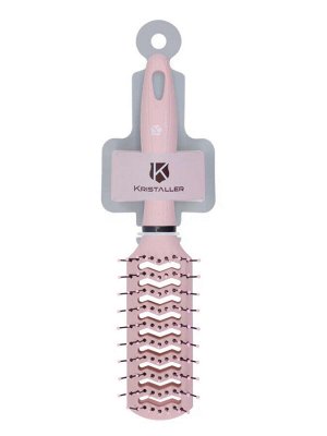 Kristaller Туннельная расческа для волос 425R1.6242R1 / Жемчужная сакура, нейлоновые штифты, 23,5 см, розовый нюд