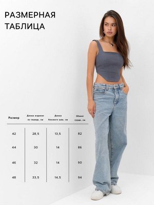 Корсет женский джинсовый MIST: Denim, графит