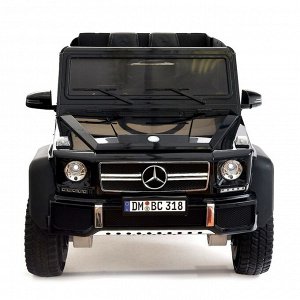 Электромобиль MERCEDES-BENZ G63 AMG 6x6», 6WD полный привод, цвет глянец черный, EVA