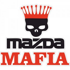 Наклейка mazda mafia