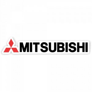 Наклейка на авто "Mitsubishi" logo