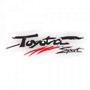 Наклейка Toyota sport
