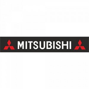 Наклейка Mitsubishi. Вариант 6
