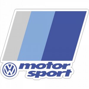Наклейка volkswagen motorsport 2