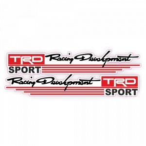 Наклейка Racing Development TRD SPORT
