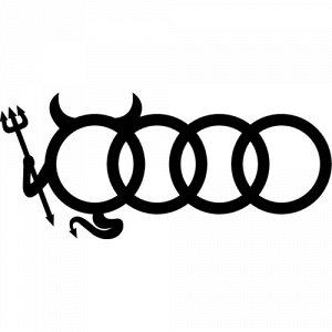 AUDI чёртик