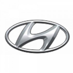 Наклейка hyundai logo