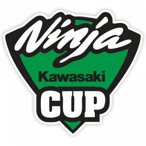 Наклейка ninja kawasaki cup