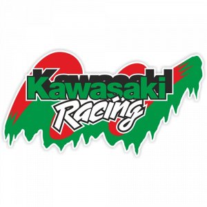 Наклейка Kawasaki Racing