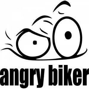 Angry biker