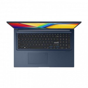 Ноутбук Asus VivoBook X1704ZA, 17.3", PG 8505, 8 Гб, SSD 512 Гб, UHD, noOS, синий