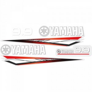 Наклейка Yamaha 9.9 (комплект)