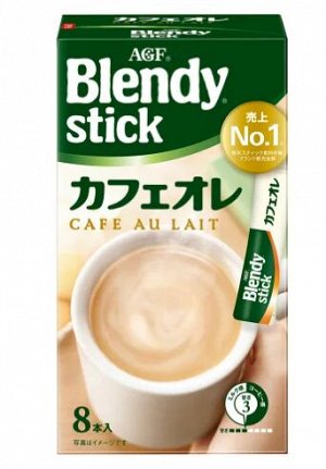 AGF BLENDY Кофе в стиках, с молоком 8шт
