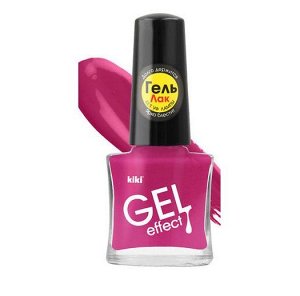 Лак "GEL EFFECT" 024 барби (матовый) 6мл