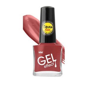 Лак "GEL EFFECT" 021 багровый закат (матовый) 6мл