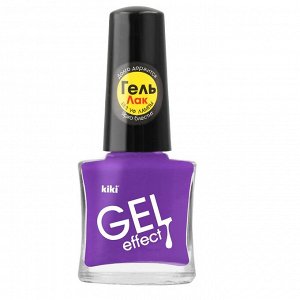 Лак "GEL EFFECT" 004 фиалка (матовый) 6мл