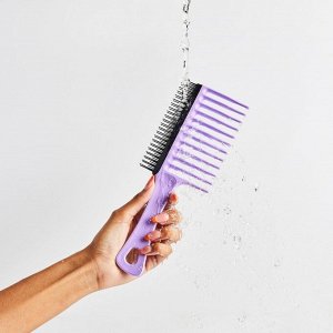 Расческа-гребень Tangle Teezer Wide Tooth Comb Purple Passion