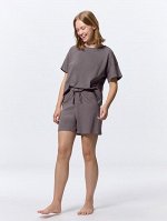GU Cotton Color Lounge Set (Short Sleeve &amp; Shorts) – Лаунж-набор из хлопка (футболка и шорты)