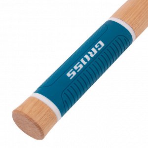 Молоток-гвоздодер,560 г, угол 75, магнит, обрезиненная рукоятка AMERICAN HICKORY GROSS