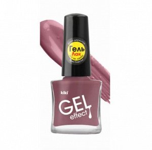 Лак "GEL EFFECT" 072 королевский каштан (матовый)