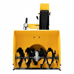 Бензиновая снегоуборочная машина SBM 610, 212 cc, ручной старт, фара Denzel