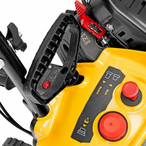 Бензиновая снегоуборочная машина SB 460, 99cc, ручной старт Denzel