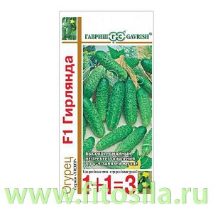 Огурец Гирлянда F1 серия 1+1/20 шт. автор. (семена для проращивания)