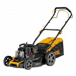 Газонокосилка бензиновая GLR-460SP-ZS, 149 см3, ширина 46 см, привод, травосборник 65 л Denzel