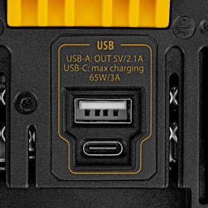Батарея аккумуляторная BH-20-6.0, Li-Ion, USB, 20 В, 6,0 Ач// Denzel