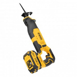 Пила сабельная аккумуляторная RS-180, Li-Ion, 20 В Denzel