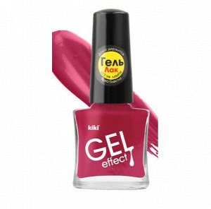 Лак "GEL EFFECT" 023 розово-лиловый (матовый) 6мл