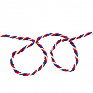Нить ХБ 50 текс х 15, триколор, 120 м в диспенсере, вес 90 гр +- 5%, Сибртех