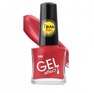 Лак "GEL EFFECT" 026 коралловый (матовый) 6мл
