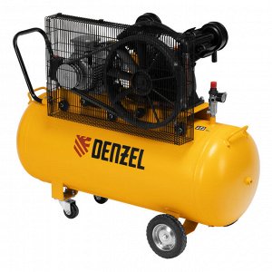 Компрессор воздушный рем. привод BCV 4000-T/200, 4,0 кВт, 200 литров, 690 л/мин Denzel