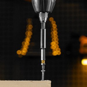 Бита TX 15х50, сталь S2, шестигранный профиль, 10 шт. Е 6,3 Denzel