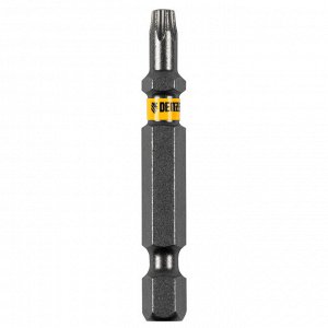 Бита TX 20х50, сталь S2, шестигранный профиль, 10 шт. Е 6,3 Denzel