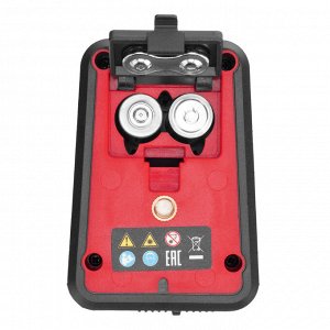 Лазерный уровень QBC RED Basic SET, 10 м, красный луч, батарейки, резьба 1/4" MTX