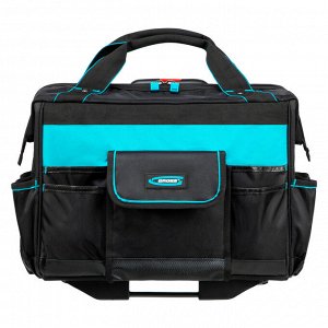Сумка для инструмента, 460х240х340мм, выдвижная рукоятка, колеса Gross