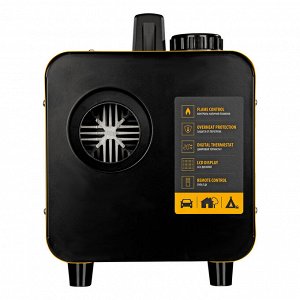 Дизельная тепловая портативная пушка  Flame-5, 5кВт, 300м3/ч, непр.наг., циф. терм. Denzel