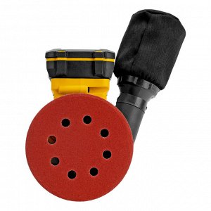 Машина шлифовальная эксцентриковая аккумуляторная CROSH-20-125, Li-Ion, 20 В// Denzel