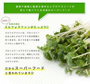 SEEDCOMS Broccoli - сульфорафан из ростков брокколи