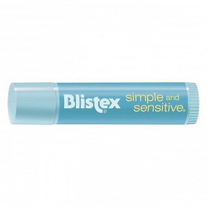 Бальзам для губ Blistex Simple and Sensitive без аромата