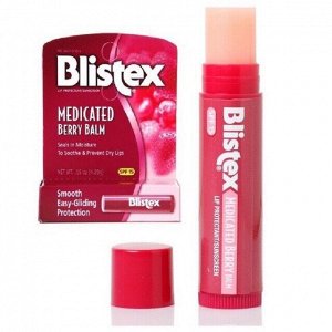 Бальзам для губ Blistex Medicated ягодный SPF 15