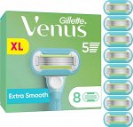 Сменные кассеты для бритья Gillette Venus Extra Smooth Embrace, 8 шт