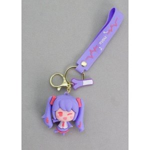 Брелок "Anime note", purple 6х6х3,5 см 141P-036D